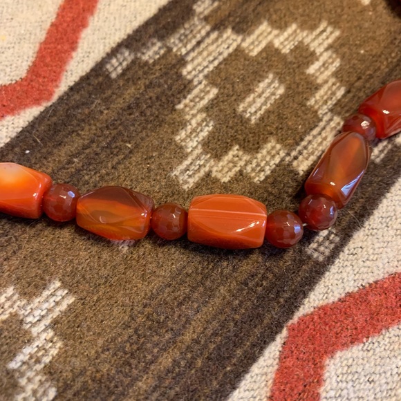 Custom made Amber Stone Necklace - Picture 4 of 5
